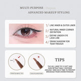 FLORTTE Fruit Salad Gel Eyeliner 50mg – Smooth-Glide Gel Eye Liner Pencil for Everyday Makeup