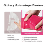 AVAJAR Perfect V Lifting Premium Plus Skin Mask (5 Sheets)