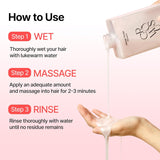 Growus Damage Therapy Shampoo EX 500ml – Korean Repair Care Shampoo for Dry &amp; Damaged Hair