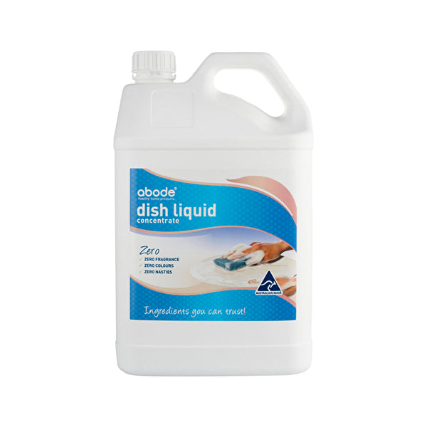 Abode Cleaning Products Abode Dish Liquid Concentrate Zero 4000ml
