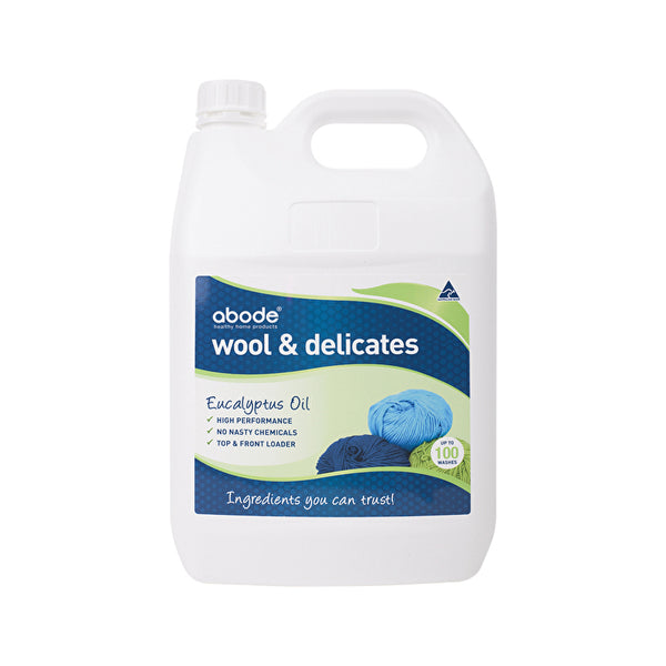 Abode Cleaning Products Abode Wool & Delicates (Front & Top Loader) Eucalyptus 4000ml