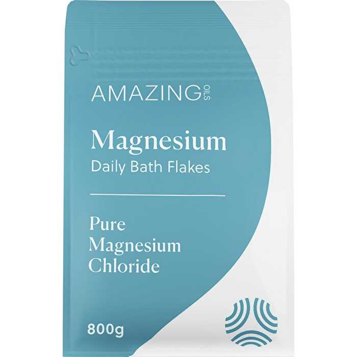 Amazing Oils Magnesium Daily Bath Flakes Pure Magnesium Chloride 800g