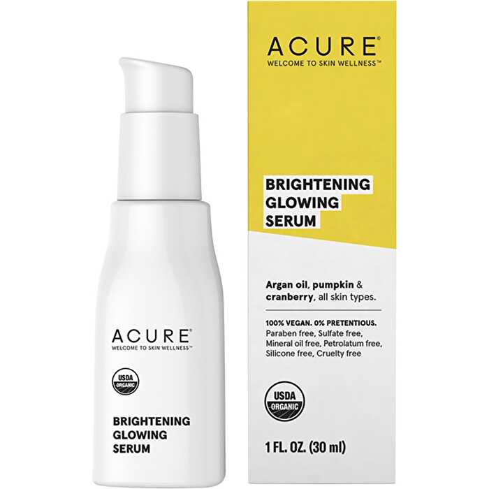 Acure Brightening Glowing Serum 30ml