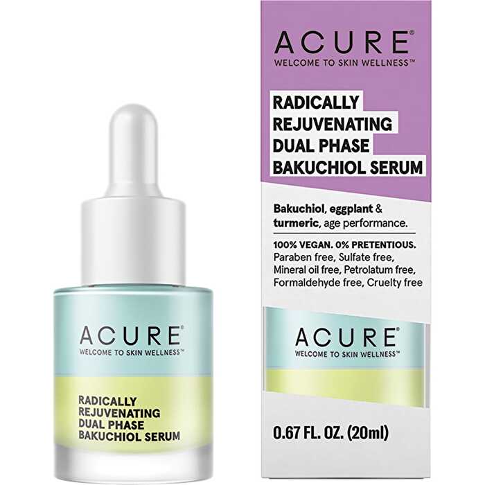 Acure Radically Rejuvenating Phase Bakuchiol Serum 20 Ml – Pflanzliche Retinol-Alternative