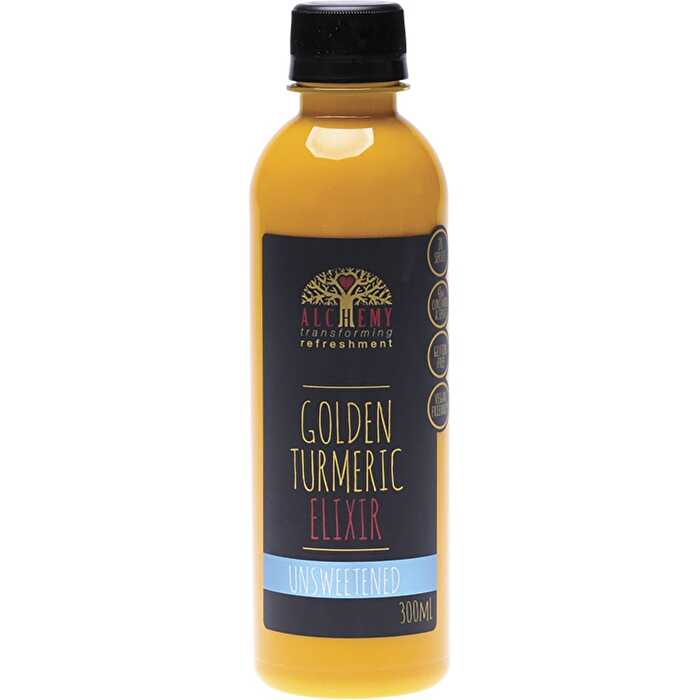 Alchemy Golden Turmeric Elixir Unsweetened 300ml