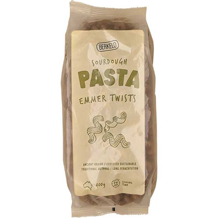 Berkelo Sourdough Pasta Emmer Twists 400g