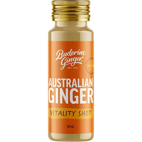 Buderim Ginger Australian Ginger Vitality Shot 10x50ml