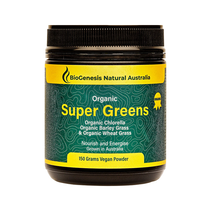 Biogenesis Natural Australia BioGenesis Natural Australia (Travel Friendly) Organic Super Greens Powder 150g