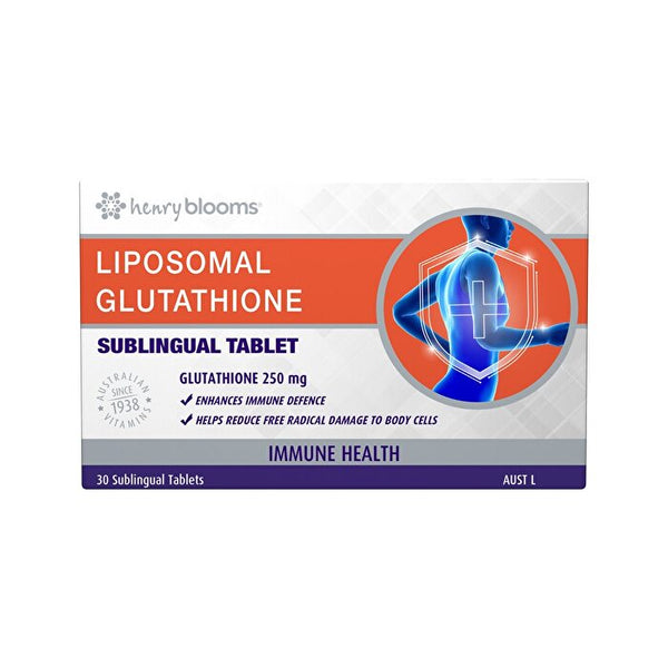 Henry Blooms Liposomal Glutathione Sublingual 30t