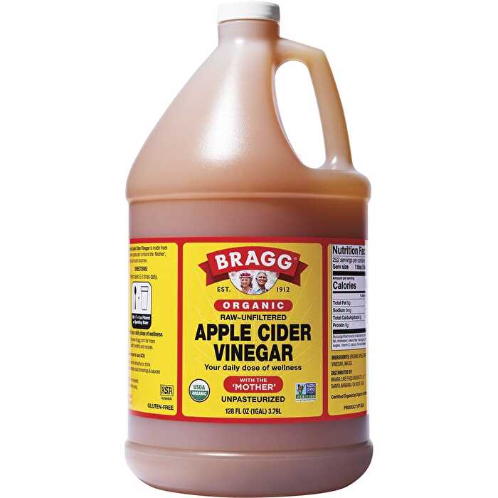 Bragg Apple Cider Vinegar Unfiltered with The Mother 3800ml