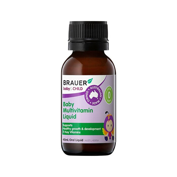 Brauer Baby & Child Baby Multivitamin Liquid 45ml