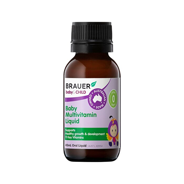 Brauer Baby & Child Baby Multivitamin Liquid 45ml