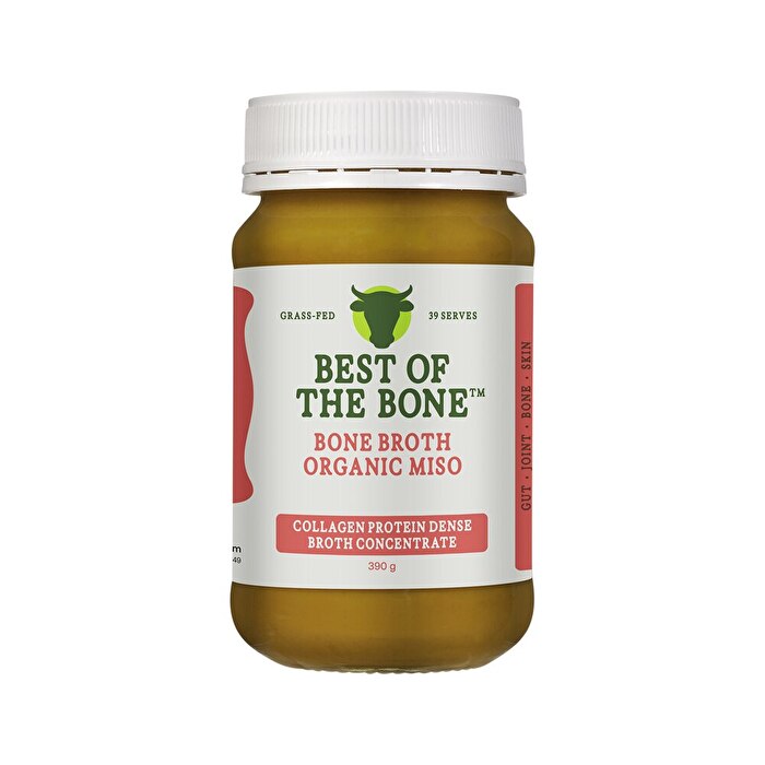 Best Of The Bone Best of the Bone Bone Broth Beef Concentrate Organic Miso 390g