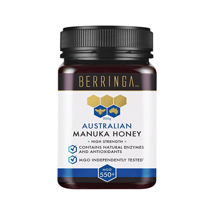 BERRINGA HONEY Berringa Australian Manuka Honey High Strength (MGO 550+) 500g
