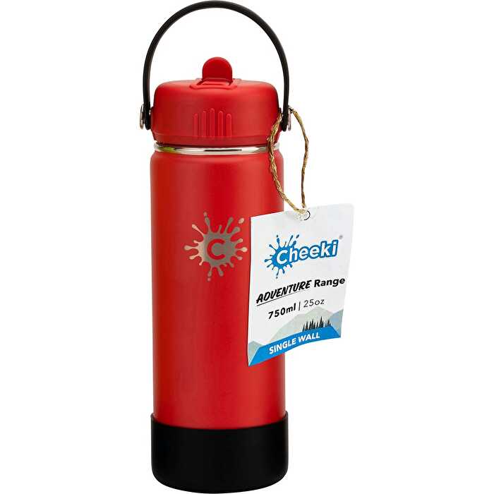 Cheeki Single Wall Bottle Adventure Ruby 750ml