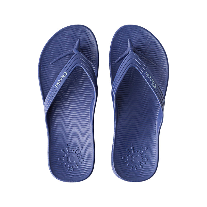 Cheeki Arch Support Thongs Blue Mens Size US10