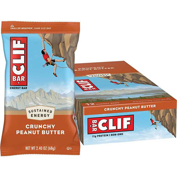 Clif Energy Bar Crunchy Peanut Butter 12x68g