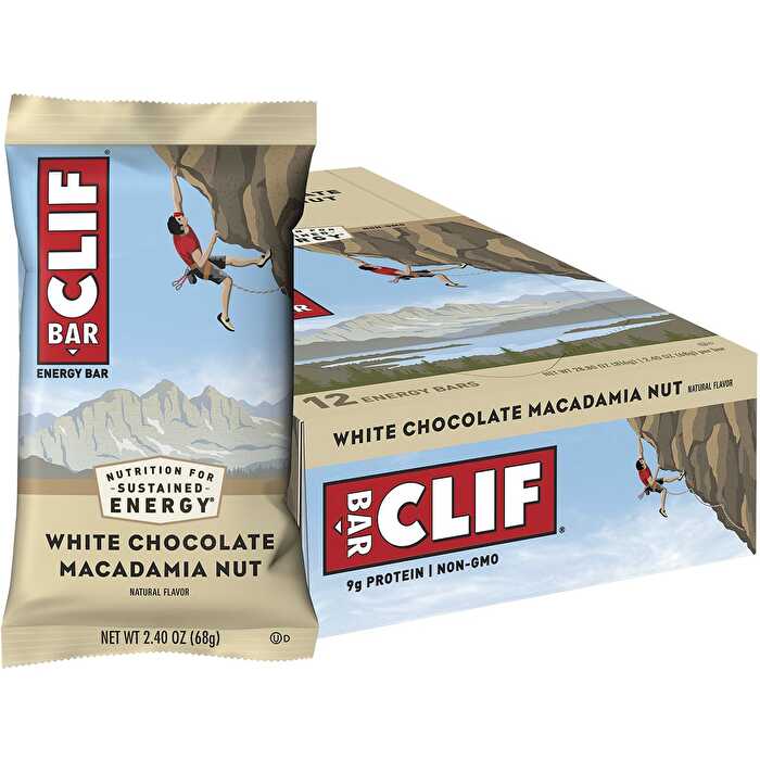 Clif Energy Bar White Chocolate Macadamia 12x68g