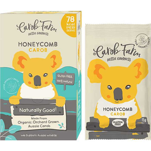 Carob Farm Carob Koala Honeycomb 50x15g