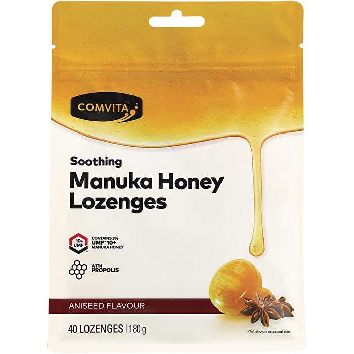 Comvita Manuka Honey Lozenges Aniseed 40x4.5g