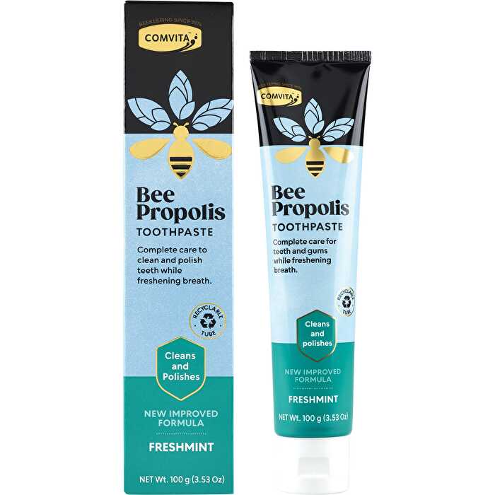 Comvita Bee Propolis Toothpaste Cleans and Polishes Freshmint 100g