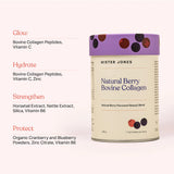 Mister Jones Bovine Collagen Natural Berry