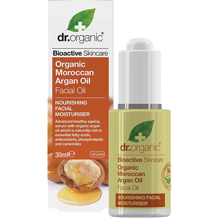 Dr Organic Facial Serum Organic Hemp Oil 30ml