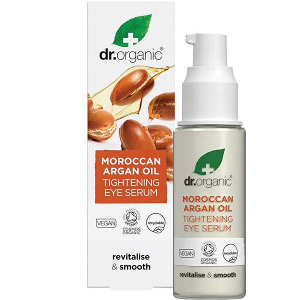 Dr Organic Eye Serum Tightening Organic Moroccan Argan Oil 30ml