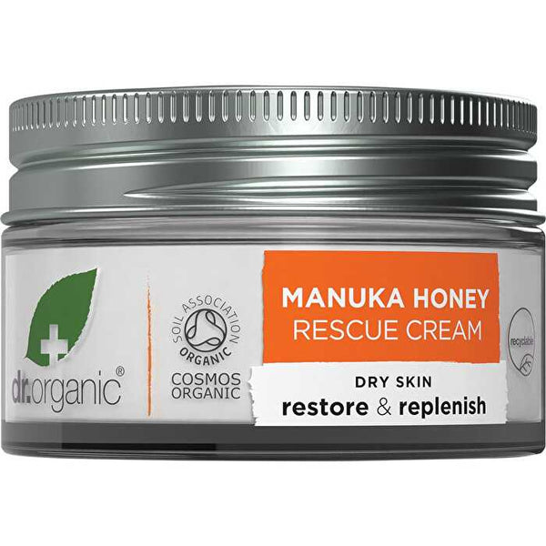 Dr Organic Rescue Cream Manuka Honey 50ml