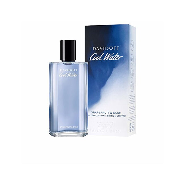 Davidoff Cool Water Grapefruit & Sage Limited Edition Man Eau De Toilette 125ml