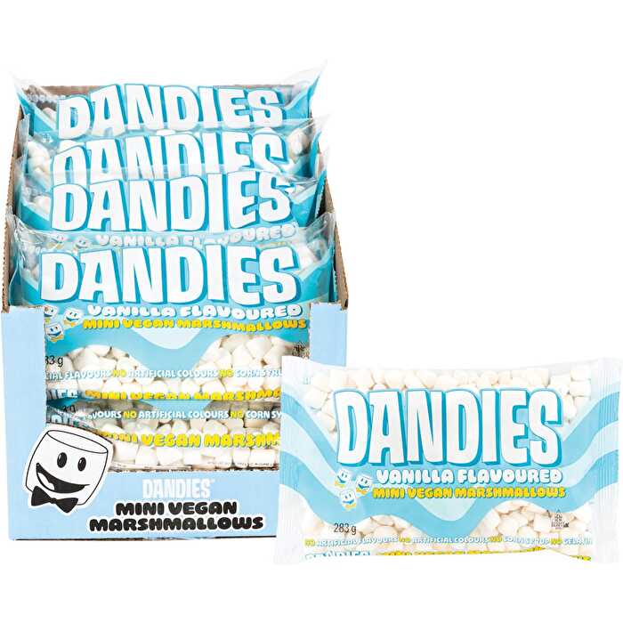 Dandies Vegan Vanilla Marshmallows Mini Size 283g