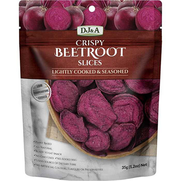 Dj&a Crispy Beetroot Slices 10x35g