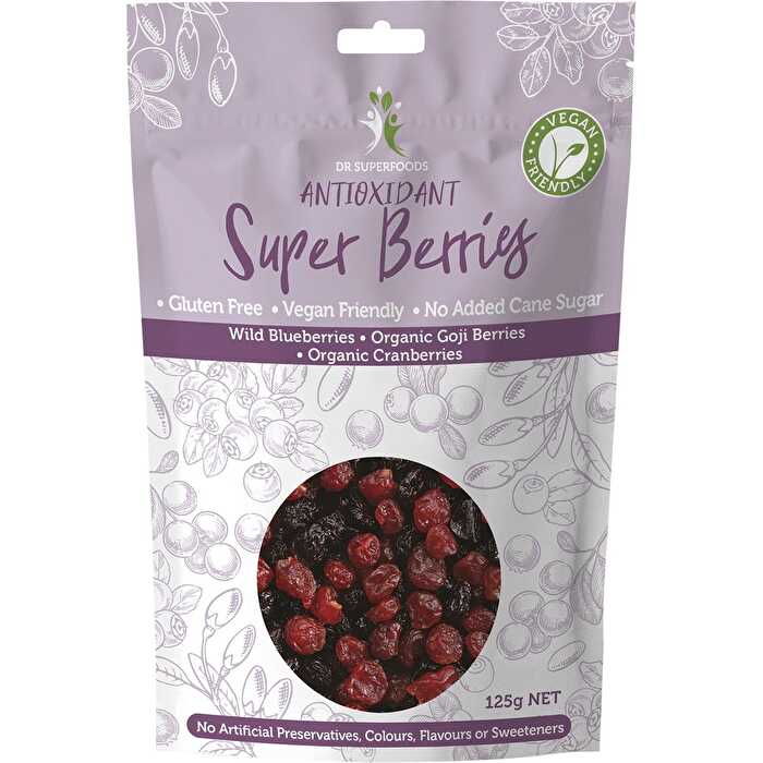 Dr Superfoods Dried Antioxidant Super Berries 125g