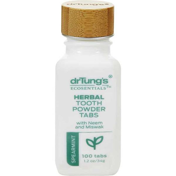 Dr Tung's Herbal Tooth Powder Tabs Spearmint 100 Tabs