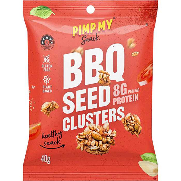 Pimp My Snack BBQ Seeds Clusters 12x40g