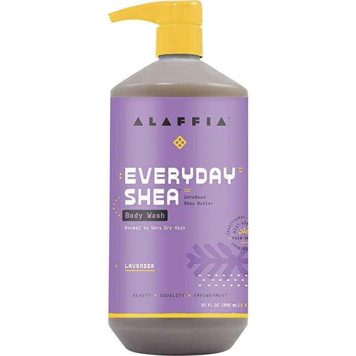 Alaffia Everyday Shea Body Wash Lavender 950ml