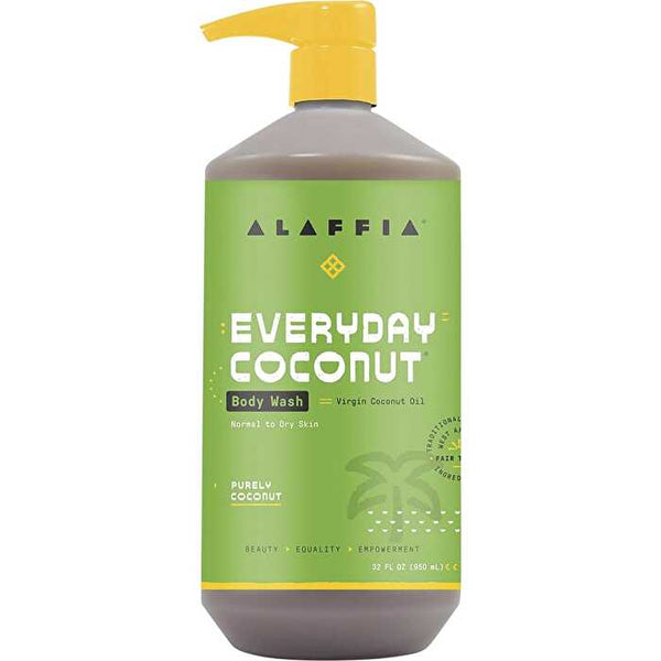 Alaffia Everyday Coconut Body Wash Purely Coconut 950ml