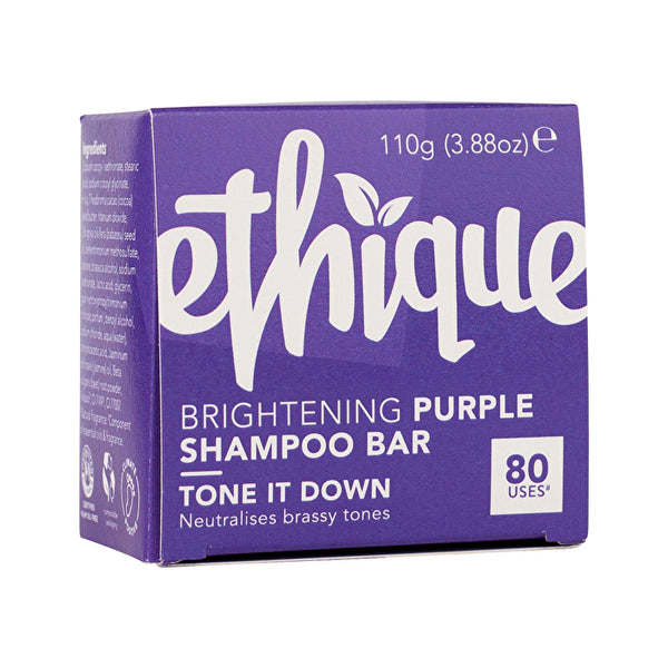 Ethique Solid Shampoo Bar Tone It Down Purple 110g