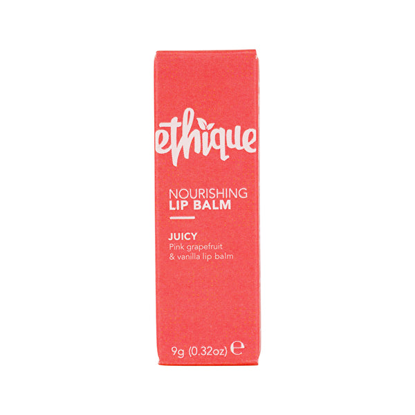 Ethique Lip Balm Juicy Pink Grapefruit & Vanilla 9g