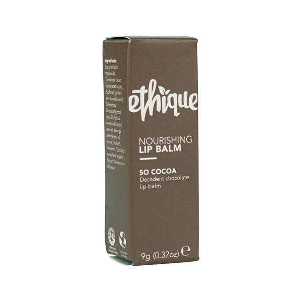 Ethique Lip Balm Nourishing So Cocoa Decadent Chocolate 9g