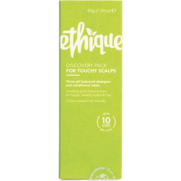 Ethique Discovery Pack 3x Minis for Touchy Scalps 45g