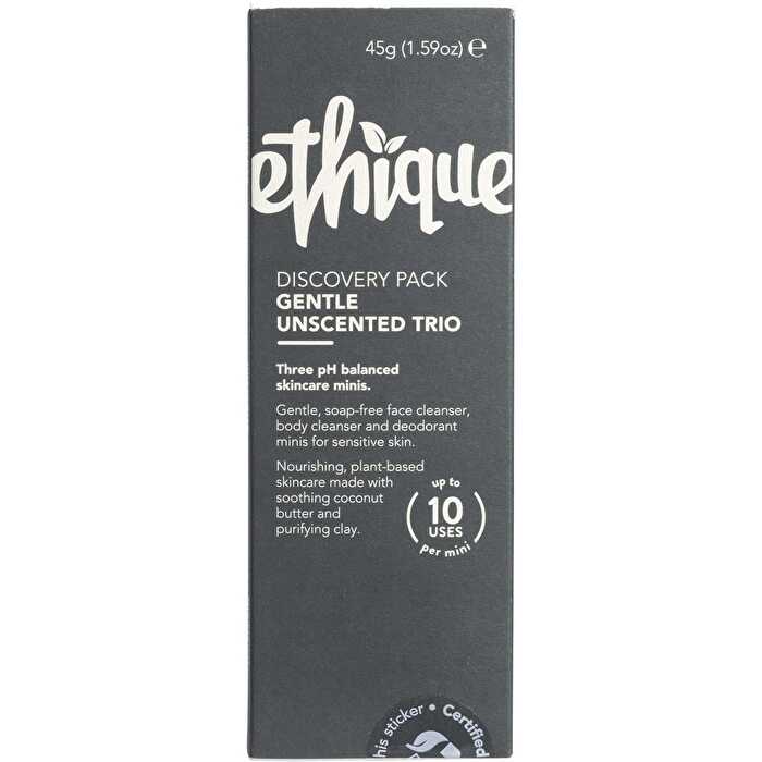 Ethique Discovery Pack 3x Minis Gentle Unscented 45g