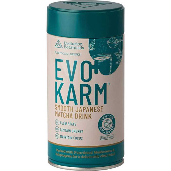 Evolution Botanicals EVO+ Karm Japanese Matcha Drink 150g