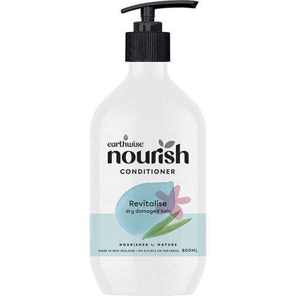 Earthwise Nourish Conditioner Revitalise Dry Damaged Hair 800ml