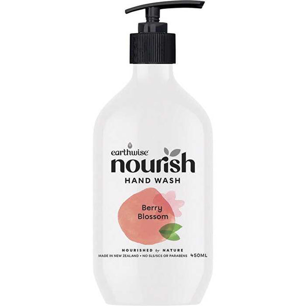 Earthwise Nourish Hand Wash Berry Blossom 450ml