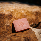 Base (Soap With Impact) Soap Bar Geranium & Pink Clay (Raw Bar) 120g