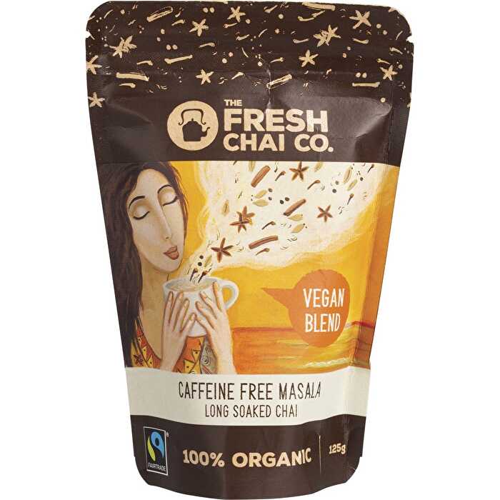 The Fresh Chai Co. Vegan Caffeine Free Masala Long Soaked Chai 125g