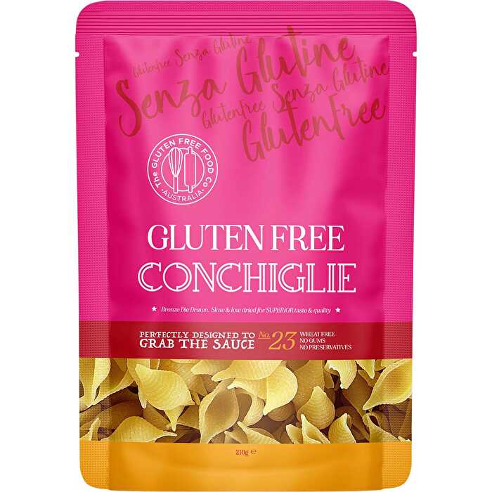 The Gluten Free Food Co. CONCHIGLIE Gluten Free Pasta 210g