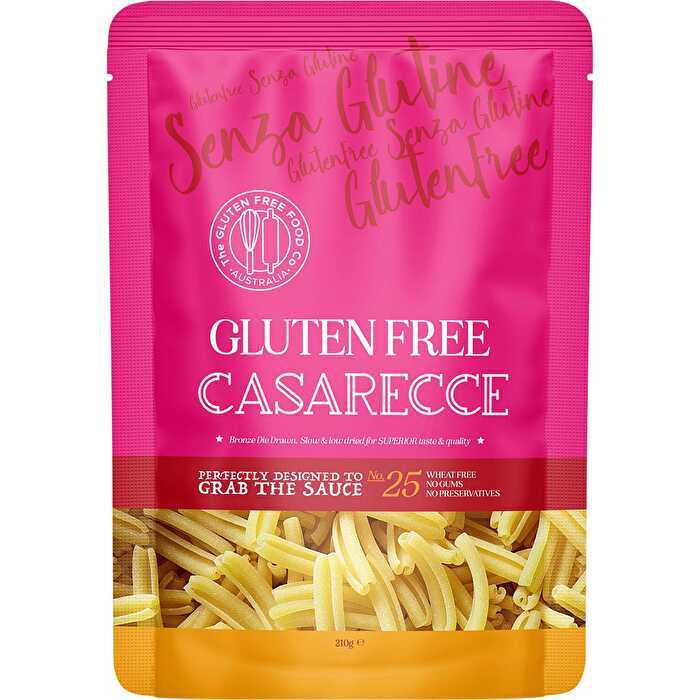 The Gluten Free Food Co. CASARECCE Gluten Free Pasta 210g