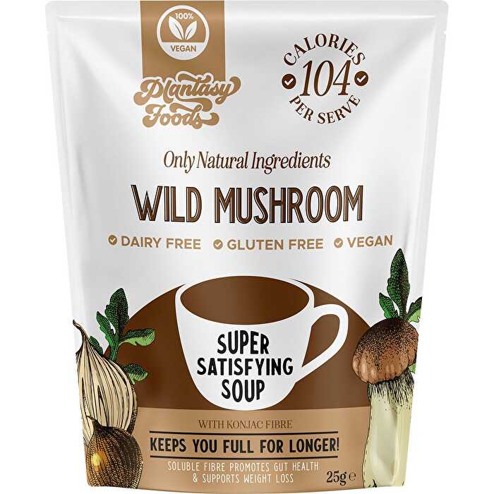 Plantasy Foods The Good Soup Wild Mushroom 7x25g